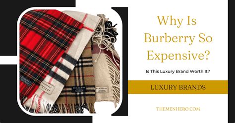 why are burberry shirts so expensive|why is Burberry clothing so expensive.